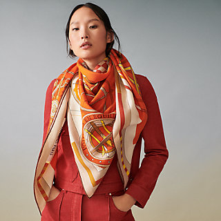 フランス発 ☆HERMES☆ エレガント♪ ツイルアップ Twill up 可愛すぎて苦しいツイルアップ（Hermès22SS） | 今日もスカーフ